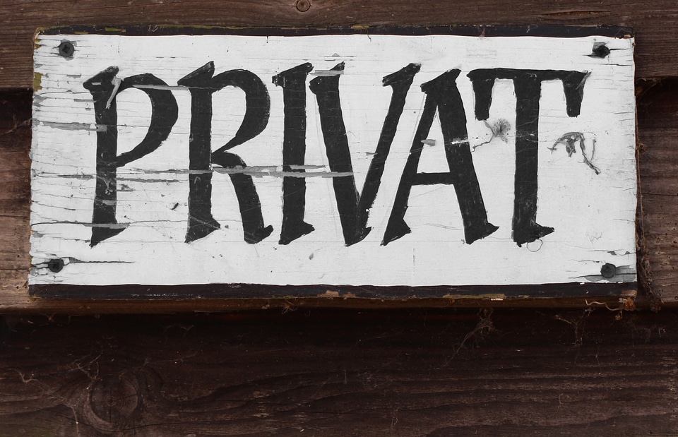 Privacy taboo district area