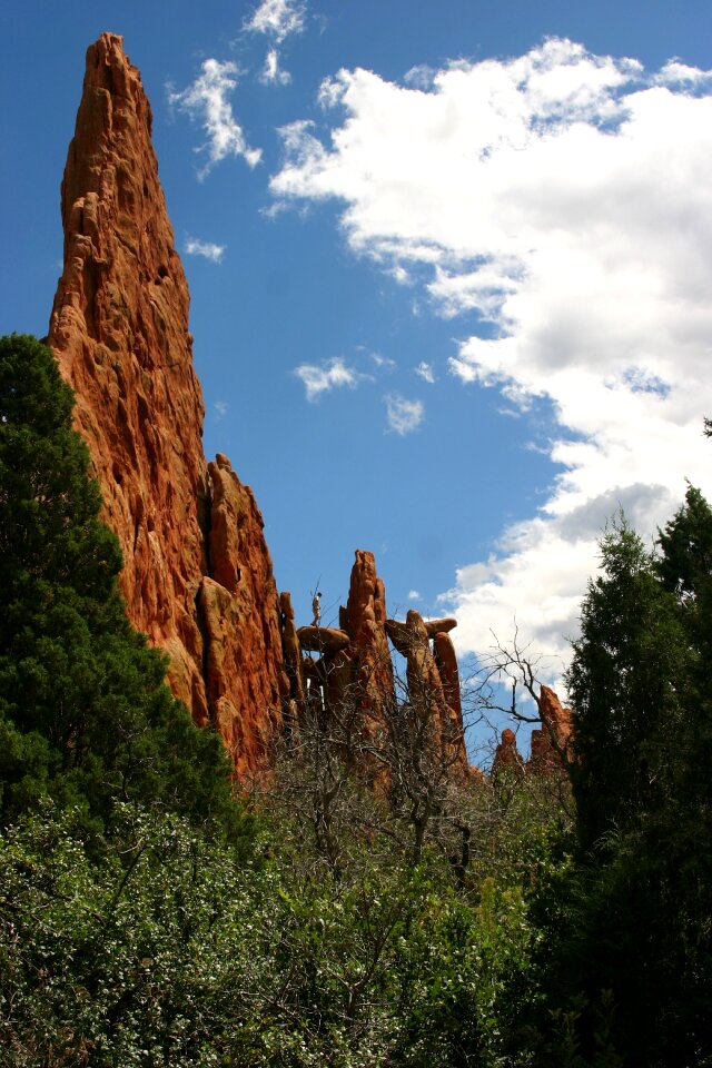 Rock cliff nature