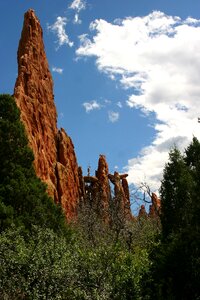 Rock cliff nature