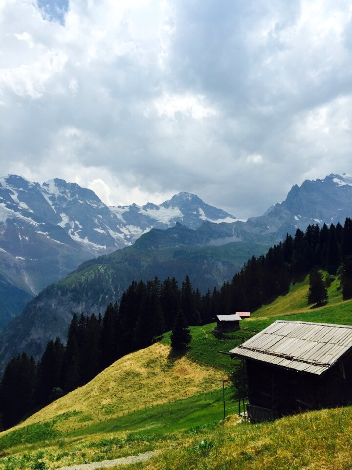 Switzerland hiking