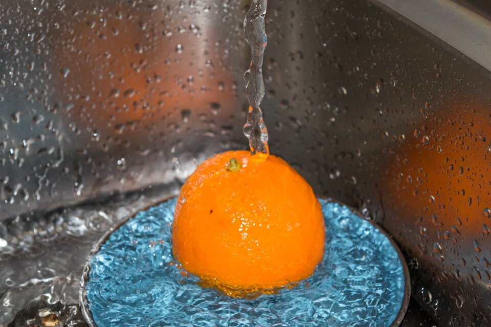 Liquid macro splash