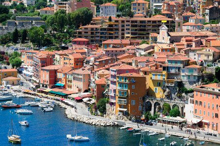 Landscape houses mediterranean photo