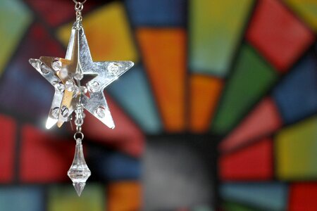 Bright colorful ornaments