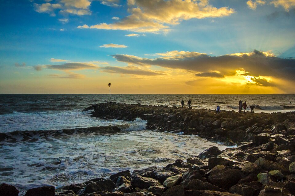 England ocean seascape