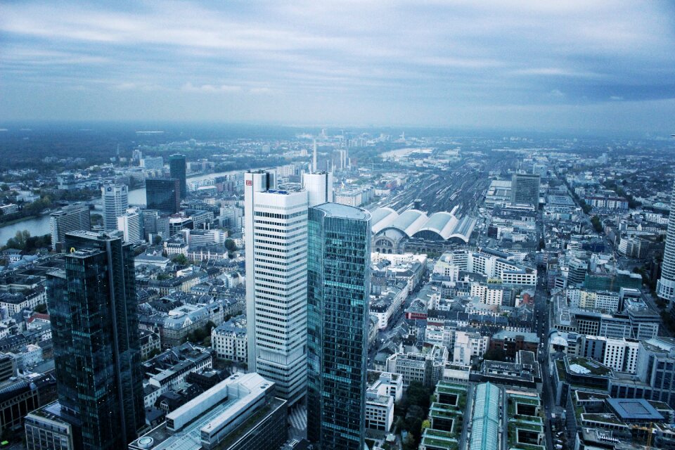 Modern urban building