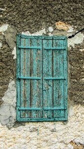 Window aged wooden photo