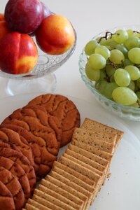 Healthy biscuit fruit
