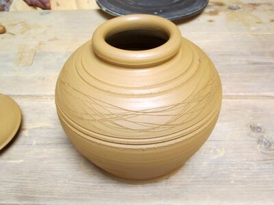 Traditional ceramic pot mexican