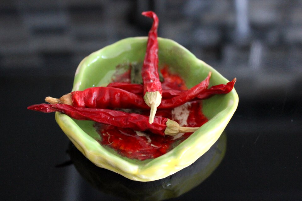 Peppers food black
