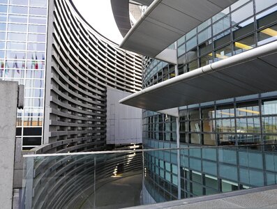 Rotunda underground car park access photo