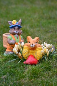 Ceramic figures happy easter