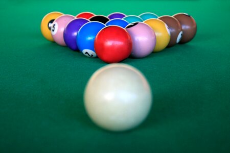 Game balls colored photo