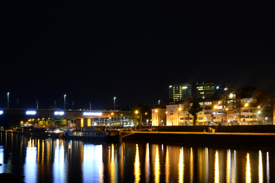 Quay water cityscape