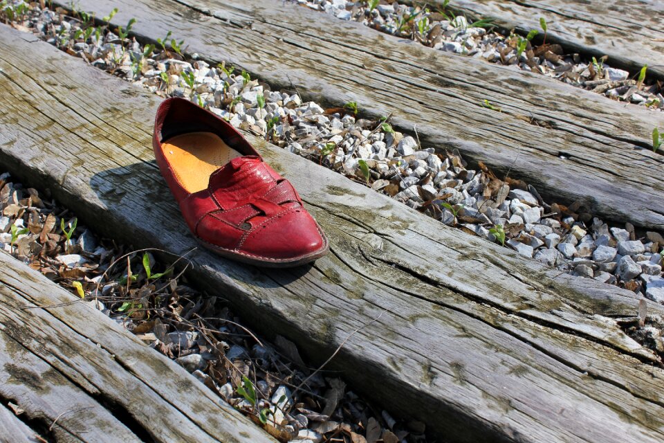 Gray nature shoe