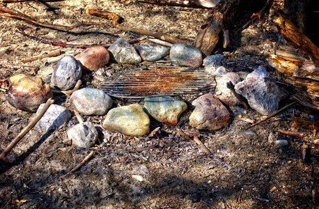 Old burned down went out