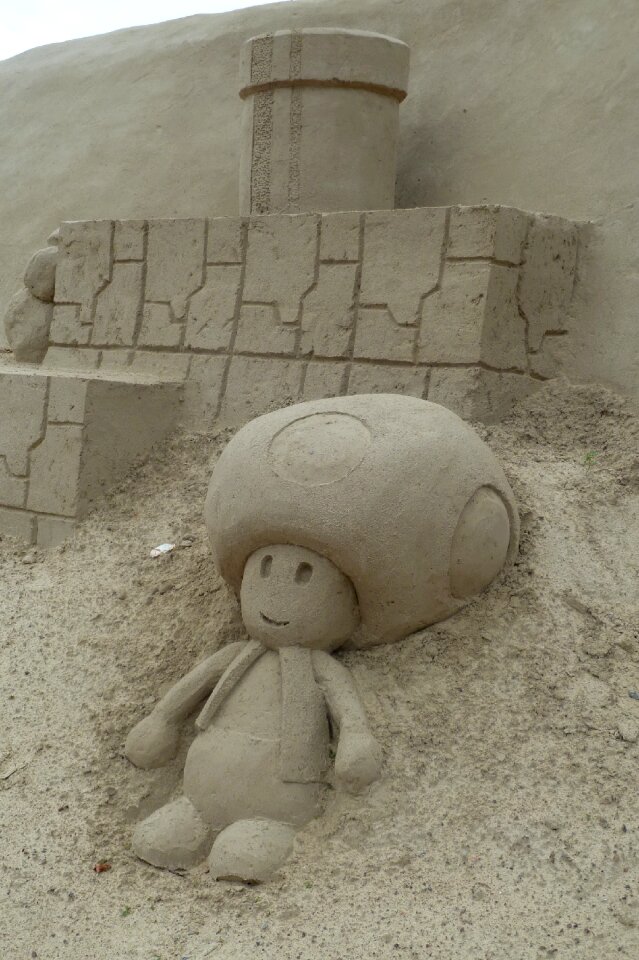 Finland sand festival mario