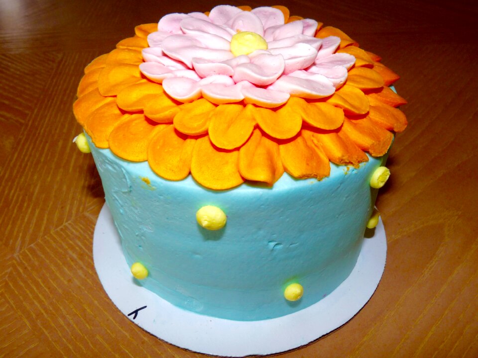 Sweet orange flower