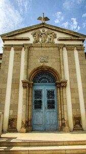 Neoclassic architecture entrance