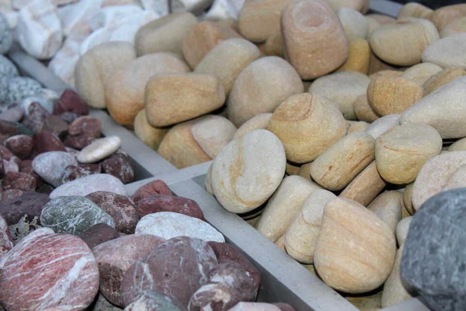 Garden construction stone