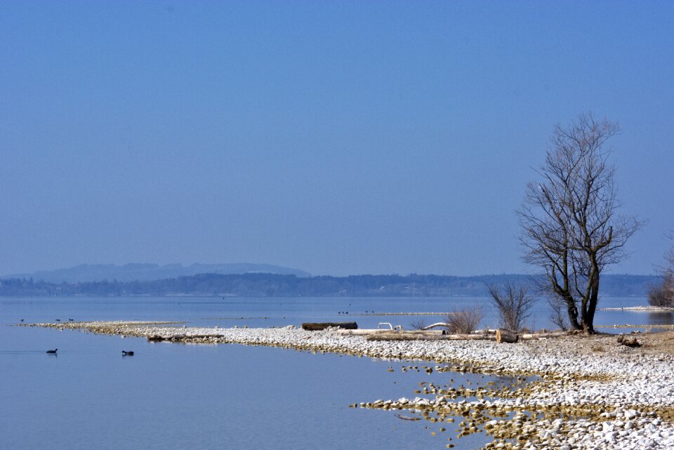 Lake landscape chiemsee