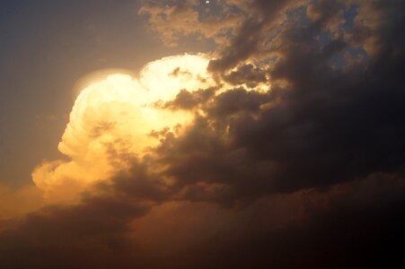 Dark sky dark clouds