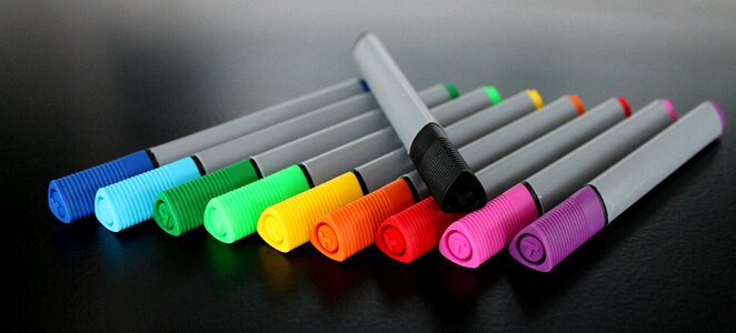 Drawing articles office supplies creative