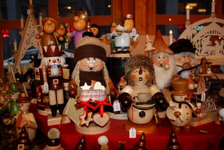 Christmas market toys