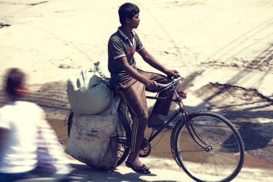 Bike transport road