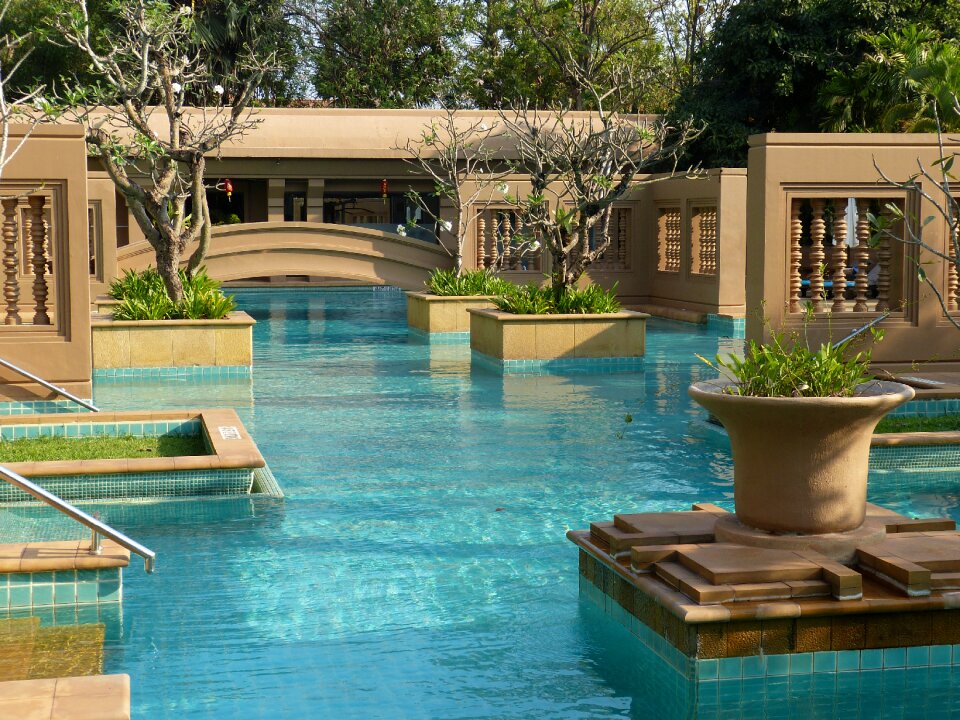 Water swimming pool vacations