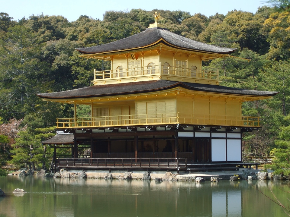 Kyoto prefecture kinkakuji architecture