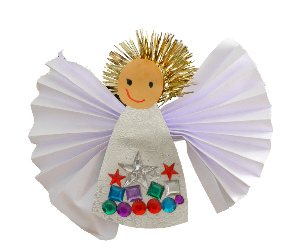 Angel christmas self-made