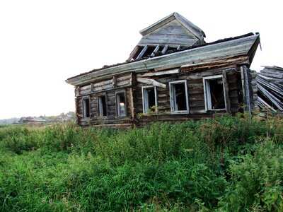 Old house wood countryside photo