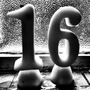 Congratulations sixteen numeral