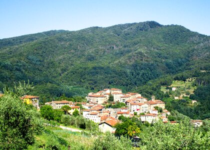 Pescia landscape tuscany