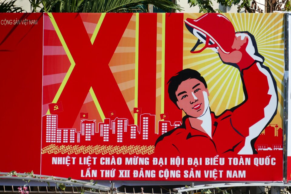 Saigon ho chi minh city state advertisement