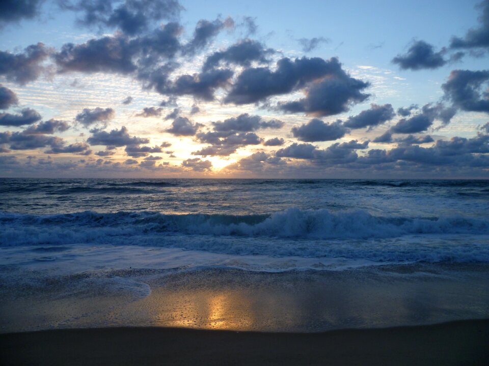 Sea sunset atlantic