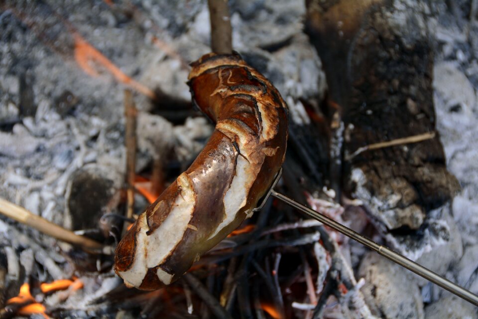 Sizzle barbecue sausage