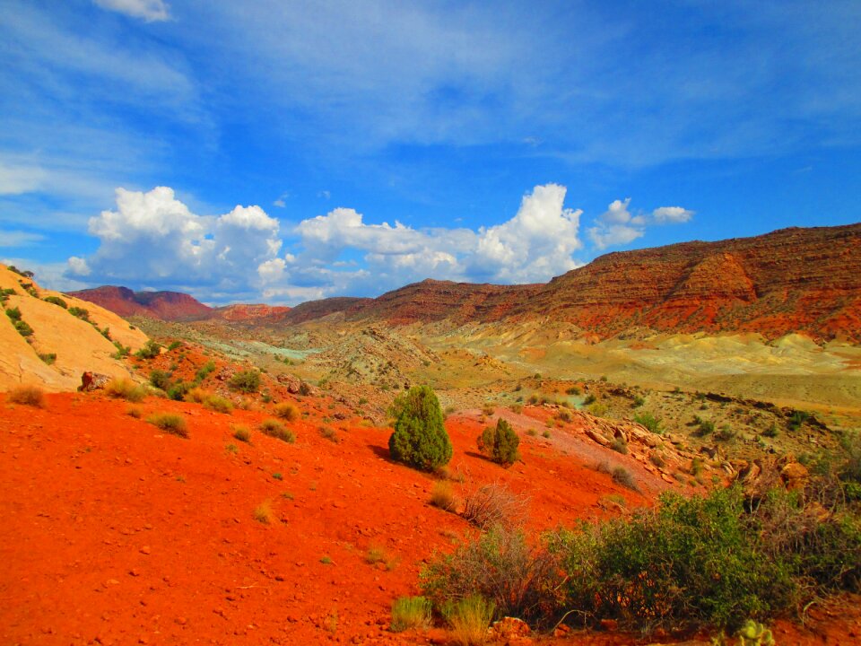 Mountain landscape national park