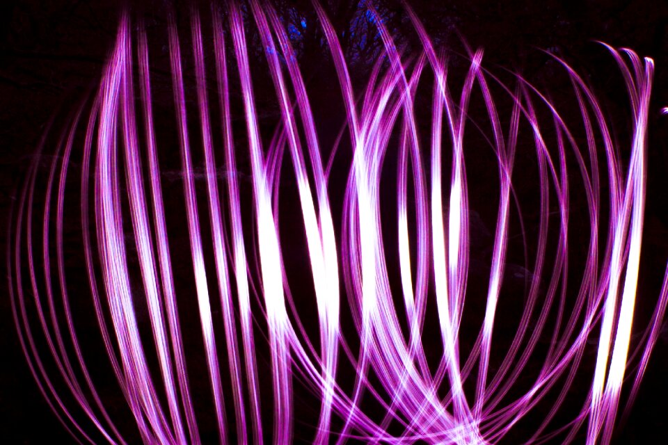 Glow motion exposure