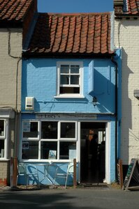 Norfolk blue village shop