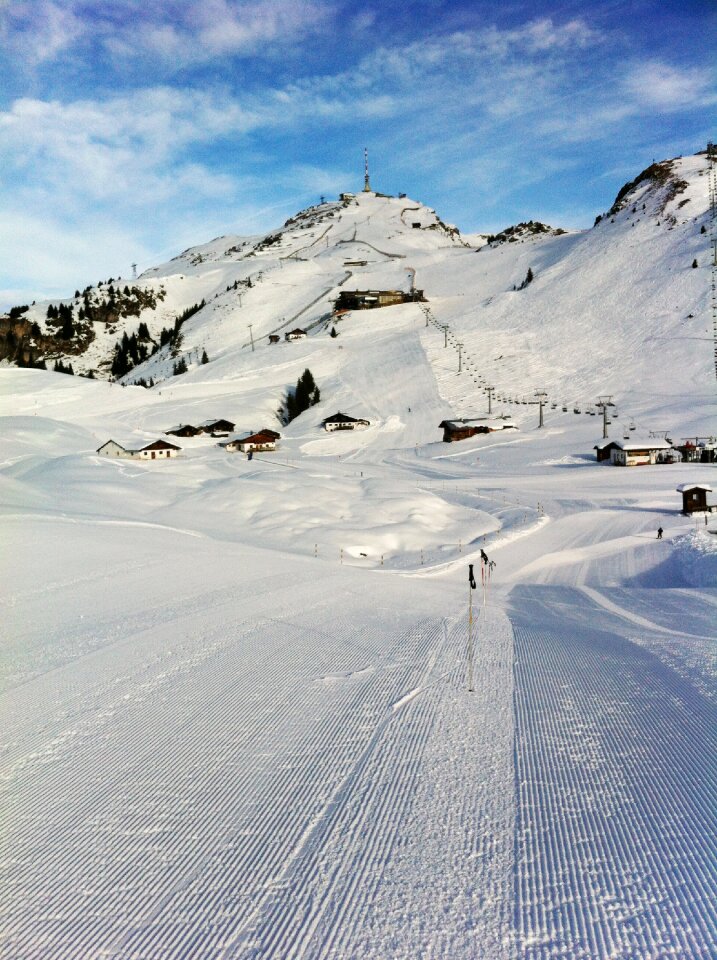 Mountain alps kitzbuhel