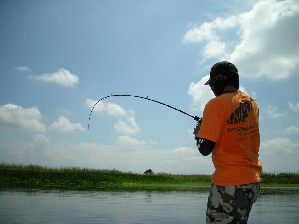 Hobby freshwater angler photo