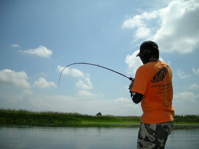 Hobby freshwater angler