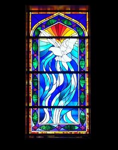 Chapel stained glass photo