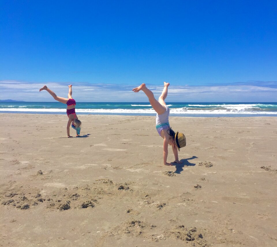Summer active happiness