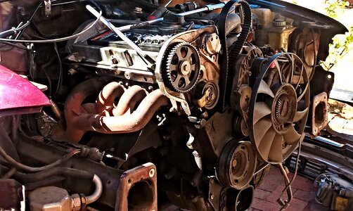 Workshop spare parts mechanics