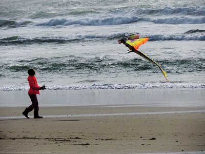 Fun flying sand
