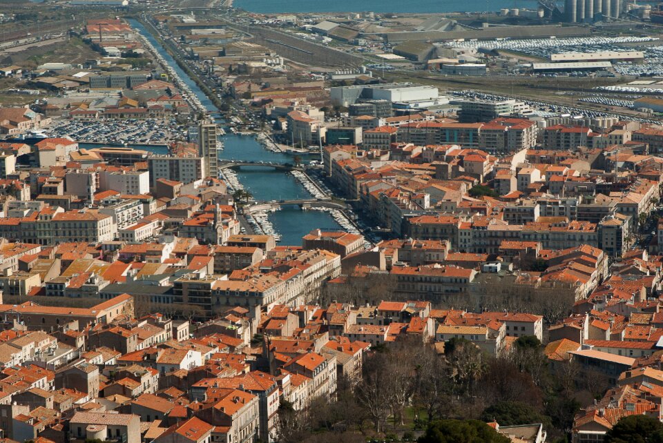 Mediterranean channel tiled roofs