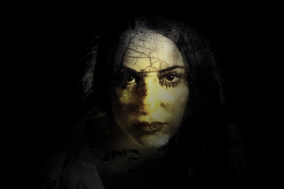 Woman female portrait