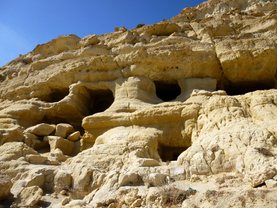 Caves matala crete